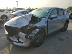 Salvage cars for sale at Indianapolis, IN auction: 2017 Mazda CX-5 Touring