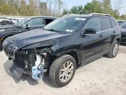 Jeep salvage cars for sale: 2017 Jeep Cherokee Latitude