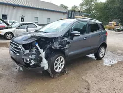 Salvage cars for sale at York Haven, PA auction: 2020 Ford Ecosport SE