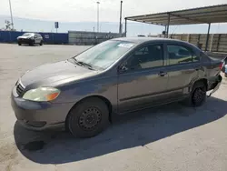 Salvage cars for sale at Anthony, TX auction: 2007 Toyota Corolla CE