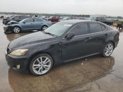 Lexus salvage cars for sale: 2007 Lexus IS 250