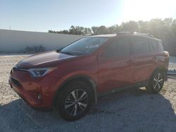 Salvage cars for sale at New Braunfels, TX auction: 2017 Toyota Rav4 XLE