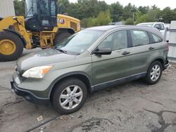 Salvage cars for sale at Exeter, RI auction: 2007 Honda CR-V LX