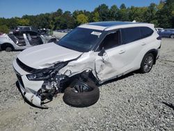 Salvage cars for sale at Mebane, NC auction: 2024 Toyota Highlander LE