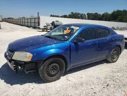 Salvage cars for sale at New Braunfels, TX auction: 2014 Dodge Avenger SE