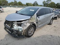 Toyota salvage cars for sale: 2021 Toyota Sienna XLE