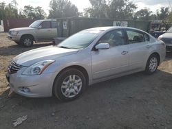 2012 Nissan Altima Base en venta en Baltimore, MD