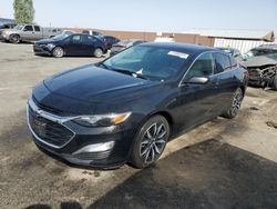 Salvage cars for sale at North Las Vegas, NV auction: 2021 Chevrolet Malibu RS