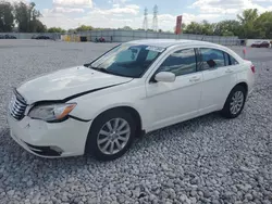 Salvage cars for sale at Barberton, OH auction: 2011 Chrysler 200 Touring