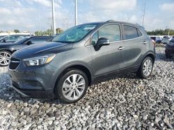 Salvage cars for sale at New Orleans, LA auction: 2018 Buick Encore Preferred