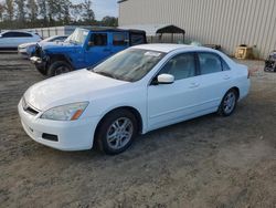 Salvage cars for sale at Spartanburg, SC auction: 2007 Honda Accord SE