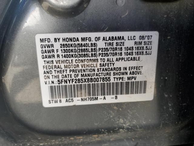 2008 Honda Pilot EXL