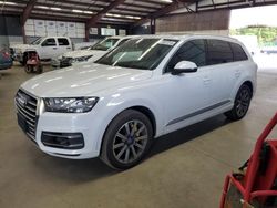 Audi salvage cars for sale: 2017 Audi Q7 Premium Plus