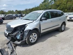 Salvage cars for sale at Ellwood City, PA auction: 2013 Chevrolet Traverse LS