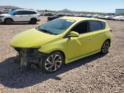 Salvage cars for sale at Phoenix, AZ auction: 2016 Scion IM