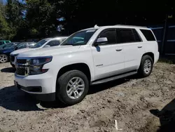 Salvage cars for sale at Candia, NH auction: 2017 Chevrolet Tahoe K1500 LS