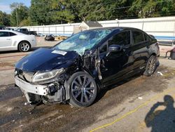 Honda salvage cars for sale: 2015 Honda Civic EX