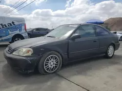 Honda salvage cars for sale: 1999 Honda Civic EX