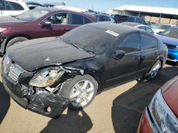 Salvage cars for sale at Brighton, CO auction: 2005 Nissan Maxima SE