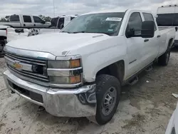 Salvage trucks for sale at Houston, TX auction: 2016 Chevrolet Silverado C2500 Heavy Duty