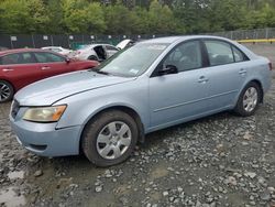 Salvage cars for sale at Waldorf, MD auction: 2008 Hyundai Sonata GLS