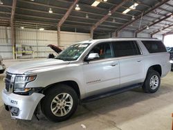 Salvage cars for sale at Greenwell Springs, LA auction: 2018 Chevrolet Suburban C1500 LT