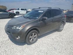 Salvage cars for sale at Taylor, TX auction: 2015 Toyota Rav4 XLE