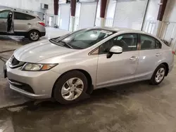 Salvage cars for sale from Copart Avon, MN: 2013 Honda Civic LX