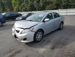 Salvage cars for sale at Glassboro, NJ auction: 2010 Toyota Corolla Base