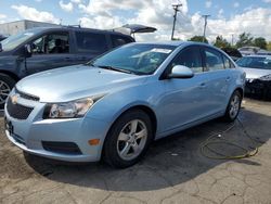 Chevrolet salvage cars for sale: 2011 Chevrolet Cruze LT