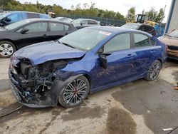 2021 KIA Forte GT en venta en Duryea, PA