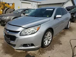 Chevrolet salvage cars for sale: 2014 Chevrolet Malibu 2LT