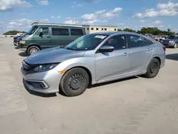 Salvage cars for sale at Wilmer, TX auction: 2020 Honda Civic LX