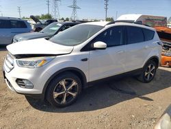 Salvage cars for sale at Elgin, IL auction: 2018 Ford Escape SEL