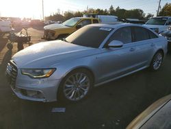 Salvage cars for sale at Denver, CO auction: 2012 Audi A6 Prestige