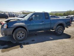 Salvage trucks for sale at Las Vegas, NV auction: 2002 Nissan Frontier King Cab XE