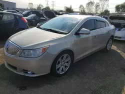 Salvage cars for sale at Elgin, IL auction: 2011 Buick Lacrosse CXL