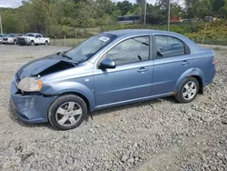 Chevrolet salvage cars for sale: 2007 Chevrolet Aveo Base