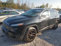 Salvage cars for sale at Leroy, NY auction: 2016 Jeep Cherokee Latitude