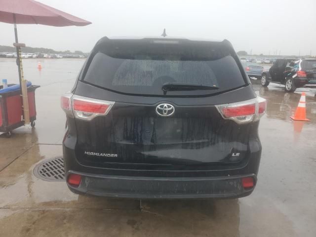 2014 Toyota Highlander LE