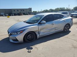 Salvage cars for sale at Wilmer, TX auction: 2022 Nissan Sentra SV