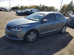 Volkswagen Jetta salvage cars for sale: 2018 Volkswagen Jetta S