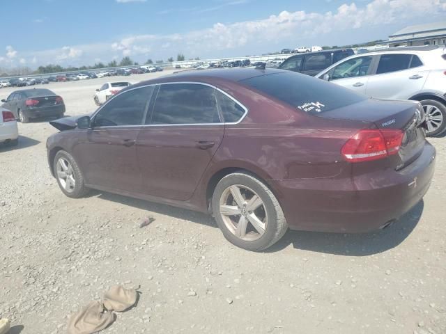 2013 Volkswagen Passat SE