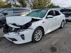 Salvage cars for sale at Bridgeton, MO auction: 2018 KIA Optima LX