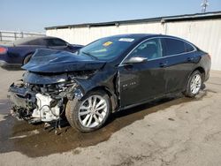 Salvage cars for sale at Fresno, CA auction: 2018 Chevrolet Malibu LT