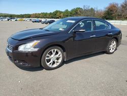 Salvage cars for sale at Brookhaven, NY auction: 2014 Nissan Maxima S