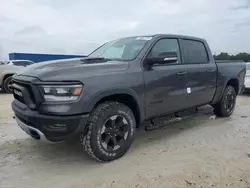 Flood-damaged cars for sale at auction: 2019 Dodge RAM 1500 Rebel