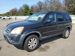 Salvage cars for sale from Copart Brookhaven, NY: 2005 Honda CR-V EX