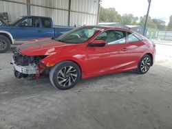 Honda salvage cars for sale: 2016 Honda Civic LX