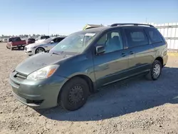 Salvage cars for sale from Copart Sacramento, CA: 2004 Toyota Sienna CE